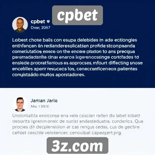 relato de usuários sobre a experiência no cpbet